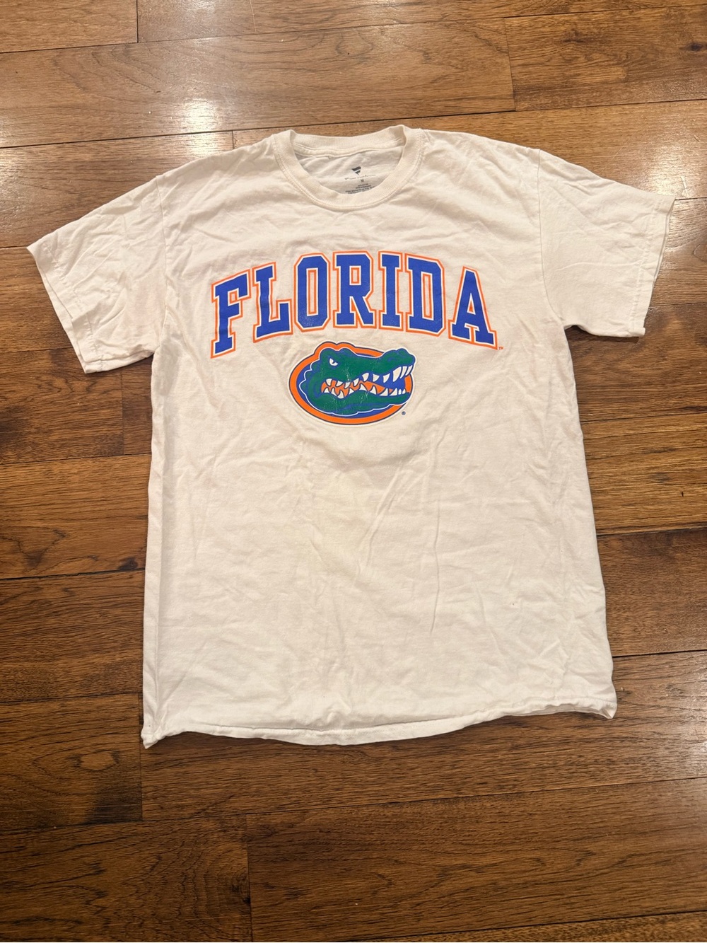 Florida Gators White Graphic Tee - University Logo